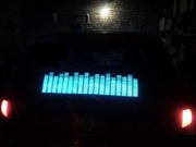 Электронный графический эквалайзер на заднее стекло 80*16