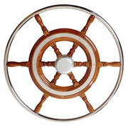 Штурвал  для  корабля (катера,  лодки,  яхты).