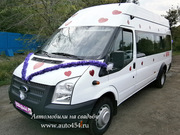Заказ автобуса Форд Транзит на свадьбу