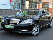 Черный Мерседес 221 на заказ в Челябинске