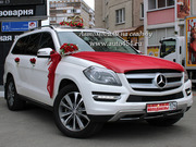 Белый джип Мерседес GL500 на свадьбу