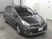 Минивэн гибрид Toyota Prius Alpha ZVW41W G Tune Black гв 2013