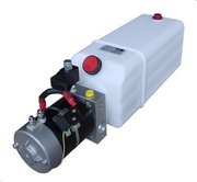 Гидростанция 12 вольт. Гидравлика для самосвала.