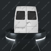 задние двери Мерседес Спринтер, стеклопластик