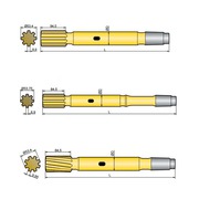 Хвостовик  Atlas Copco COP 3038