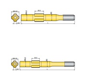 Хвостовик аналог Ingersoll Rand VL 120