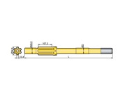 Хвостовик аналог Ingersoll YH 65 RP Резьба: T38/T45