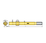 Хвостовик аналог Sandvik/Tamrock 438 LS,  438 T