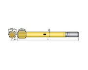Хвостовик аналог Sandvik/Tamrock  HL 500,  HL