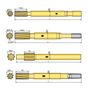 Хвостовик аналог Atlas Copco COP 1140, COP 1238, COP 1240, COP 1640
